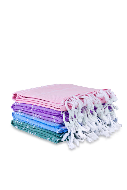 Pastel 4 x Turkish Towel Bundle