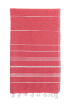 Classic Cherry Red Turkish Towel