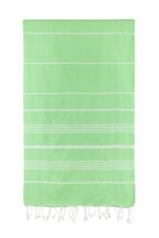 Turkish Towel Co Apple Green Original Towel