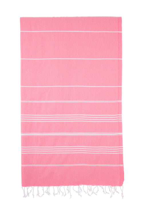 Turkish Towel Co Pink Cotton Turkish Towel 100% Cotton Online